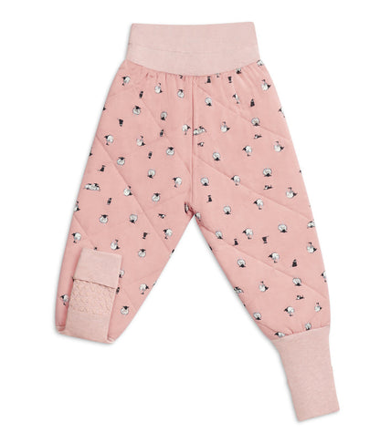 Sleep Suit Long Sleeve Two-Piece 2.5 TOG Organic Cotton/Merino Wool Rose Lamb's Best Friend