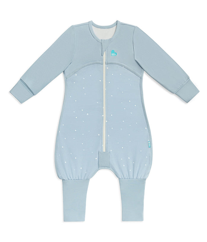 Sleep Suit & Pyjama Bundle | 1.0 TOG | Powder Blue Twinkle | Blue Turtally