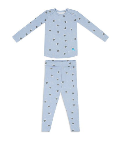 Sleep Suit & Pyjama Bundle | 1.0 TOG | Powder Blue Twinkle | Blue Turtally
