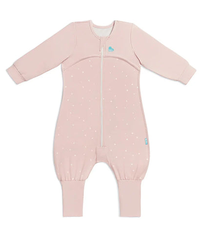 Sleep Suit & Romper Bundle | 1.0 TOG | Bamboo | Pink Twinkle | Blush Cherries