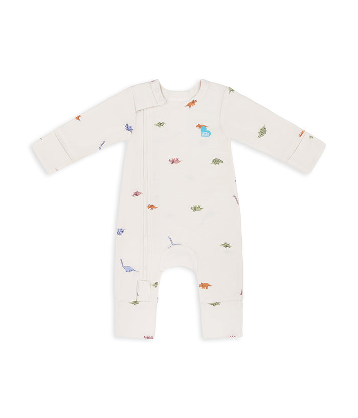 Sleep Suit & Romper Bundle | 1.0 TOG | Houndstooth | Dino Snore