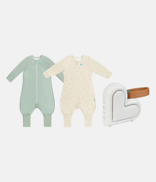 Sleep Suit Sleep Machine Bundle | 1.5 TOG | Olive Twigs | Oatmeal Twigs