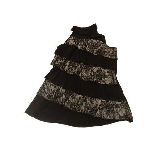 Sleeveless Shirt: Lace Ruffle