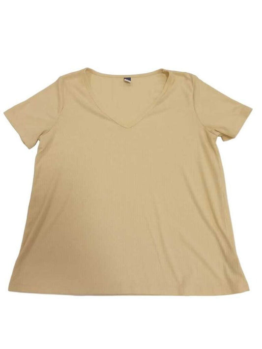 soft ribbed t-shirt
