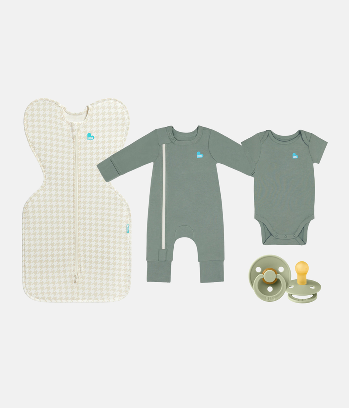 Spring Newborn Bundle | Houndstooth | Olive | Dummies