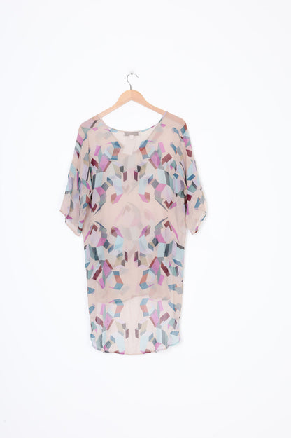 Staple + Cloth Womens Grey Top Size M