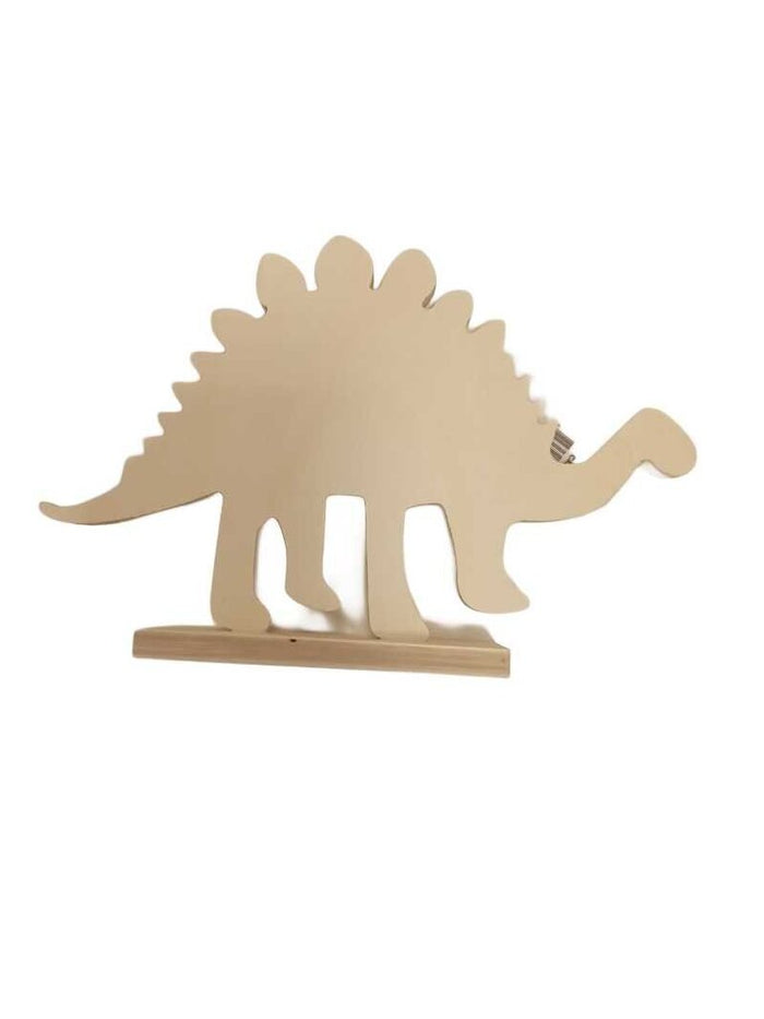 stegosaurus wood art NWT