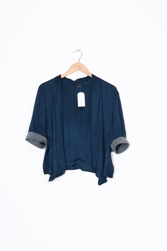 Storm Womens Blue Top Size 14