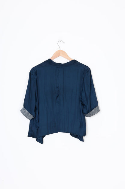 Storm Womens Blue Top Size 14