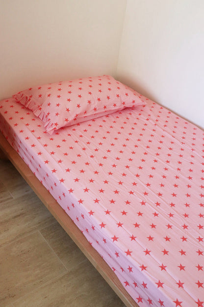 Strawberry Star Flat Sheet