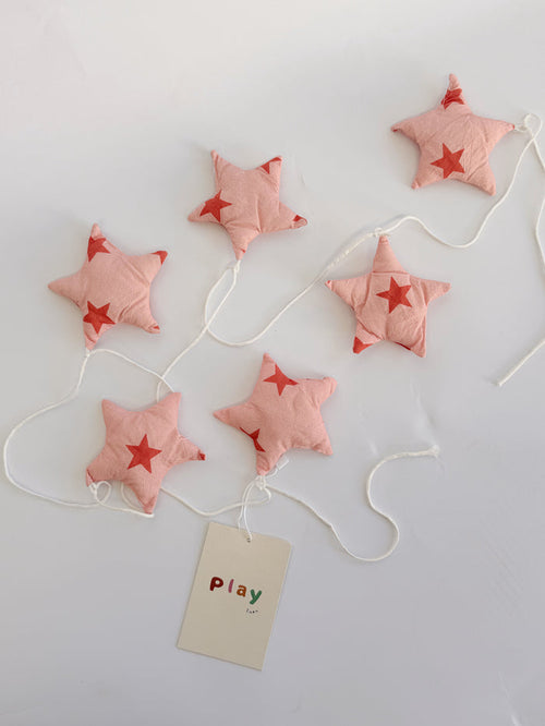 Strawberry Star Garland