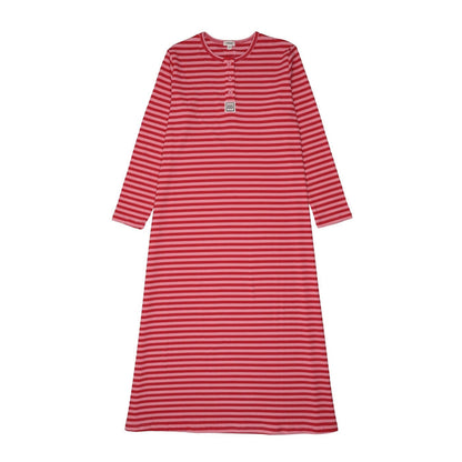 Stripe Squad Long Nightgown