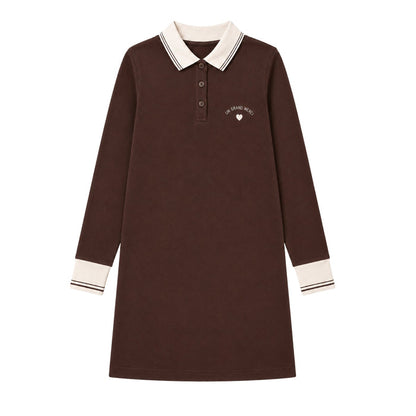 Striped Collar Dress