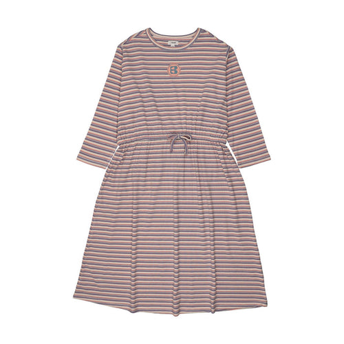 Summer Stripe 3/4 Sleeve Dress