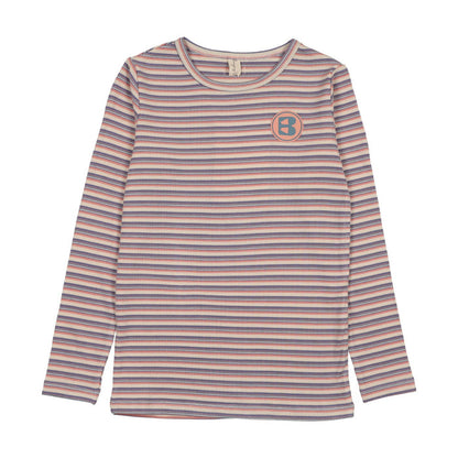 Summer Stripe 3/4 Sleeve T-Shirt