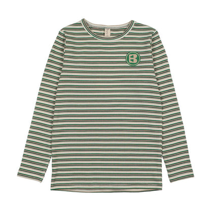 Summer Stripe 3/4 Sleeve T-Shirt