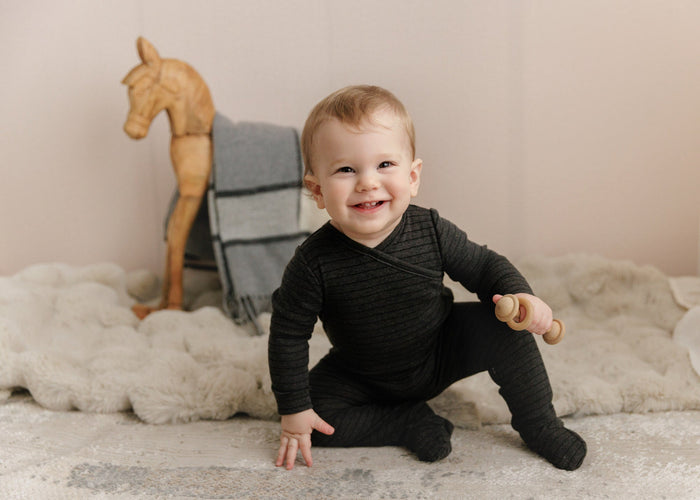 Super Soft Stripes Footie