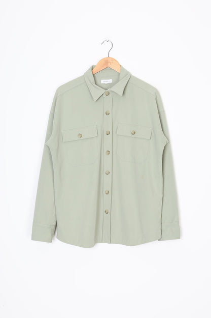 Superette Womens Green Shirt Size 8