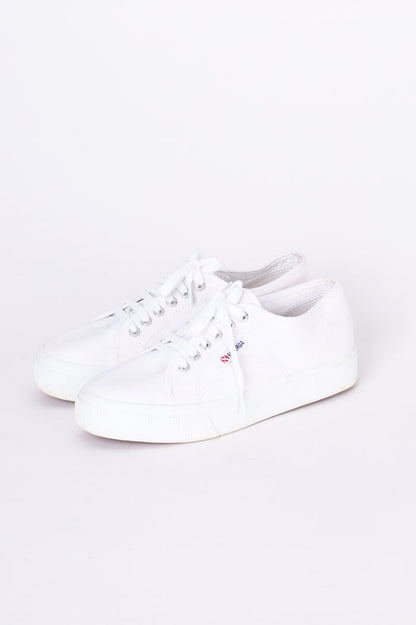 superga Womens White Sneakers Size EU 40