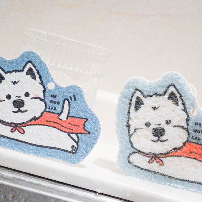 Superhero Westie Dish Sponge