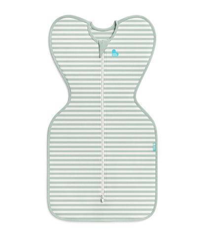 Swaddle Up™ 0.2 TOG Cotton Olive Stripe