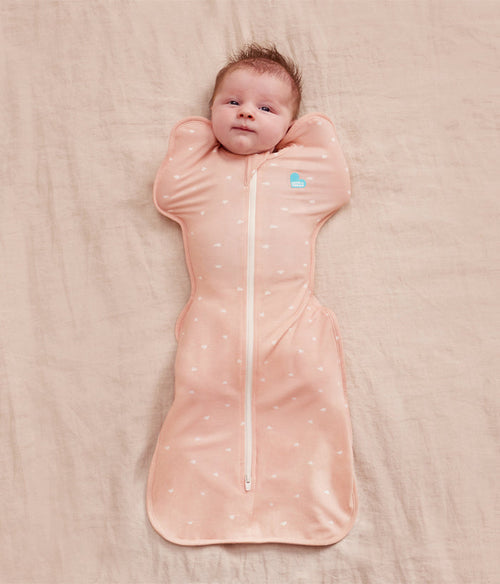 Swaddle Up™ 0.2 TOG Viscose from Bamboo Blush Hearts