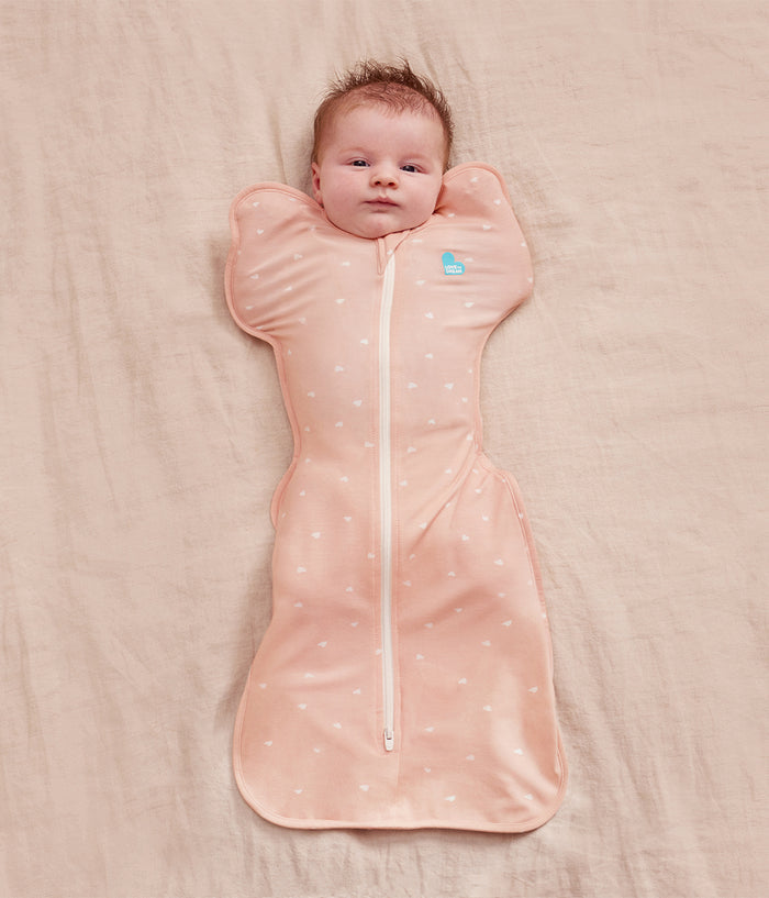 Swaddle Up™ 0.2 TOG Viscose from Bamboo Blush Hearts
