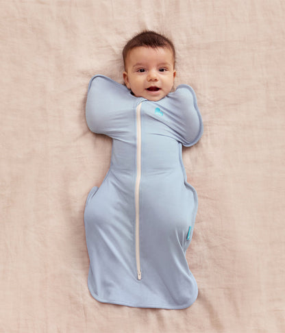 Swaddle Up™ 0.2 TOG Viscose from Bamboo Mist Blue