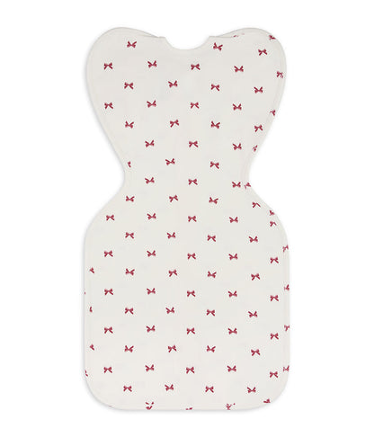 Swaddle Up™ 1.0 TOG Cotton Cream Bows