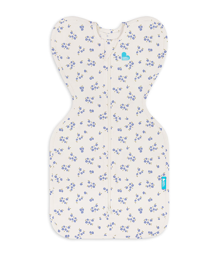Swaddle Up™ 1.0 TOG Cotton Jacaranda Meadow