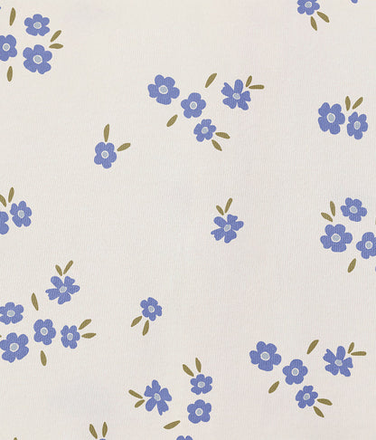 Swaddle Up™ 1.0 TOG Cotton Jacaranda Meadow