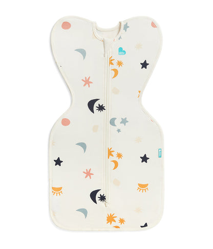 Swaddle Up™ 1.0 TOG Organic Cotton Buff Lunar