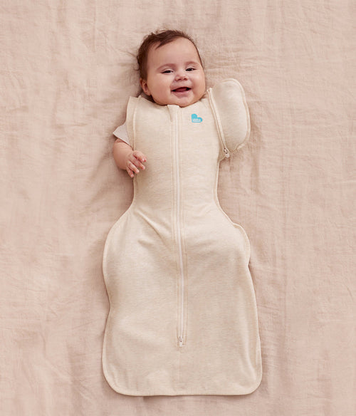 Swaddle Up™ 2-in-1 Early Roller Transition Bag 1.0 TOG Cotton Oatmeal