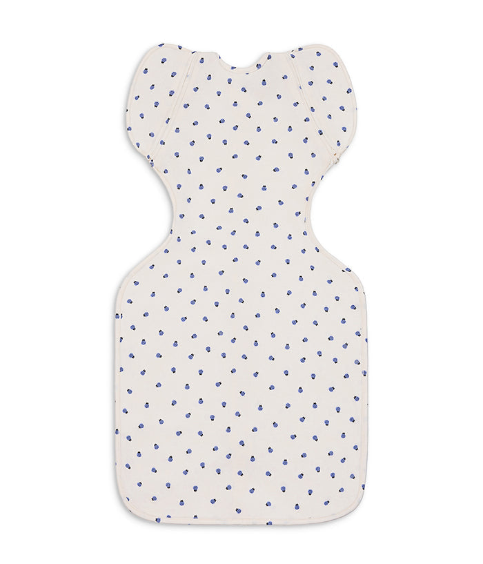 Swaddle Up™ 2-in-1 Transition Bag 0.2 TOG Cotton Cream Bugsy Blue