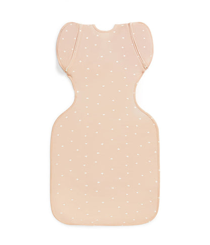 Swaddle Up™ 2-in-1 Transition Bag 0.2 TOG Viscose from Bamboo Blush Hearts