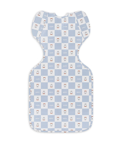 Swaddle Up™ 2-in-1 Transition Bag 1.0 TOG Cotton Blue Miffy Checker