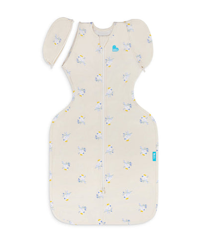 Swaddle Up™ 2-in-1 Transition Bag 1.0 TOG Cotton Cream Cockatoos
