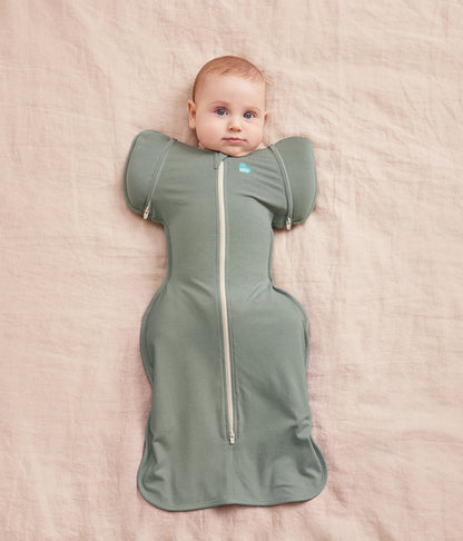 Swaddle Up™ 2-in-1 Transition Bag 1.0 TOG Cotton Deep Olive