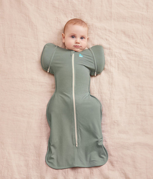 Swaddle Up™ 2-in-1 Transition Bag 1.0 TOG Cotton Deep Olive