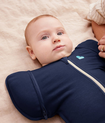 Swaddle Up™ 2-in-1 Transition Bag 1.0 TOG Cotton Navy