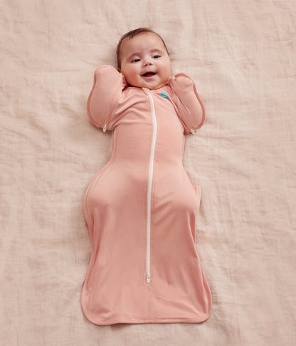 Swaddle Up™ 2-in-1 Transition Bag 1.0 TOG Viscose from Bamboo Light Rose