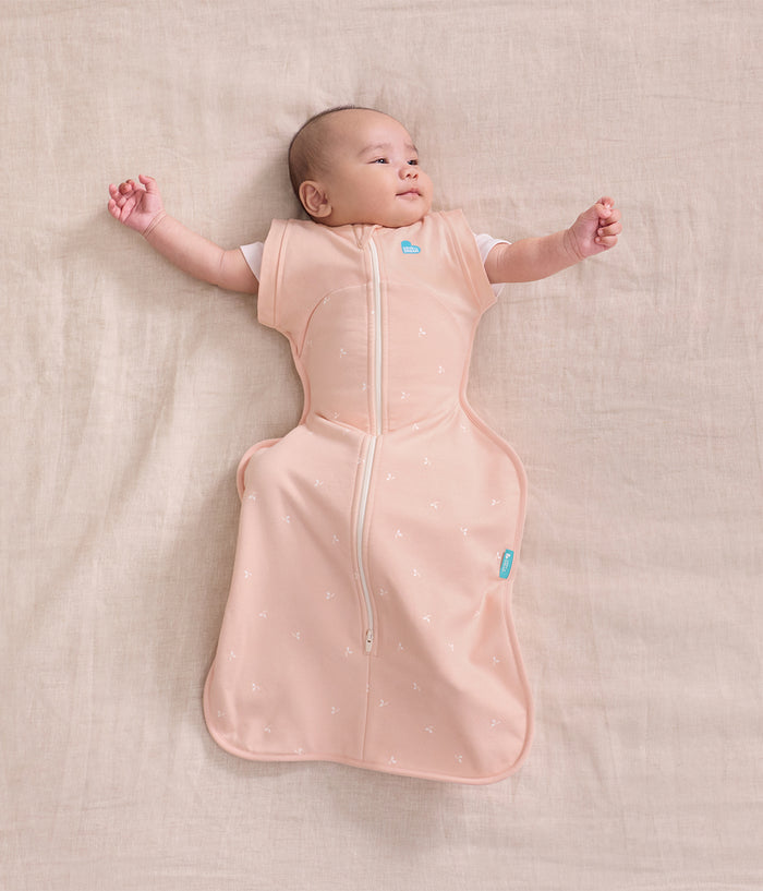 Swaddle Up™ 2-in-1 Transition Bag 1.5 TOG Cotton Fleece Blush Twigs