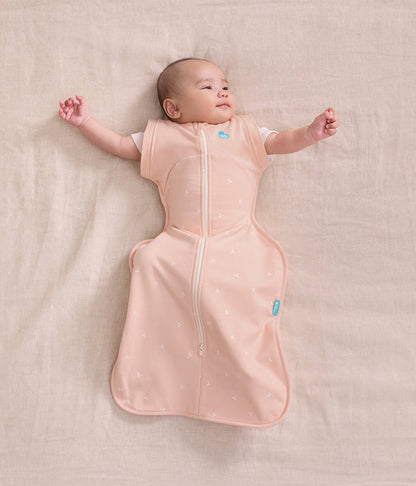 Swaddle Up™ 2-in-1 Transition Bag 1.5 TOG Cotton Fleece Blush Twigs