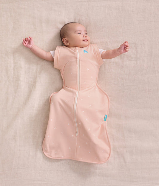 Swaddle Up™ 2-in-1 Transition Bag 1.5 TOG Cotton Fleece Blush Twigs