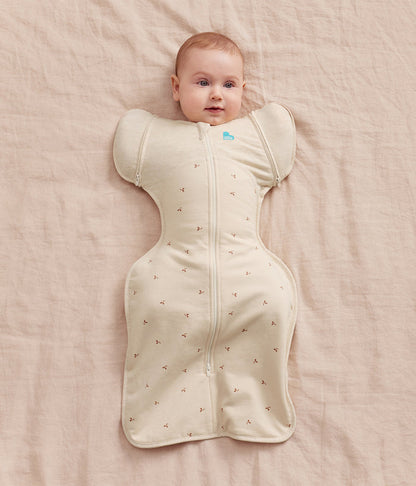 Swaddle Up™ 2-in-1 Transition Bag 1.5 TOG Cotton Oatmeal Twigs