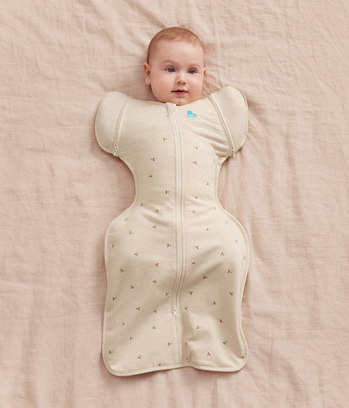 Swaddle Up™ 2-in-1 Transition Bag 1.5 TOG Cotton Oatmeal Twigs