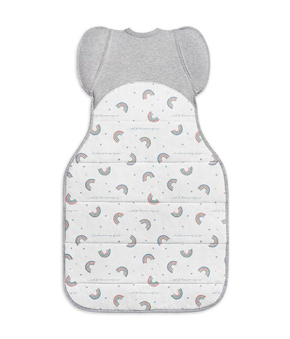 Swaddle Up™ 2-in-1 Transition Bag 2.5 TOG Cotton White Rainbow