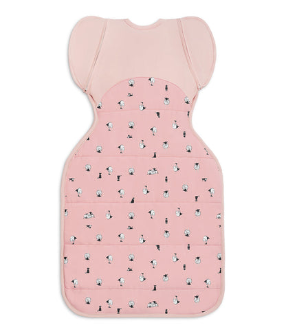 Swaddle Up™ 2-in-1 Transition Bag 2.5 TOG Organic Cotton/Merino Wool Rose Lamb's Best Friend