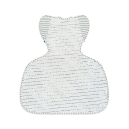 Swaddle Up™ 2-in-1 Transition Bag Hip Harness 1.0 TOG Cotton White Dreamer