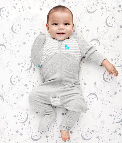 Swaddle Up™ 2-in-1 Transition Suit 1.0 TOG Cotton Grey